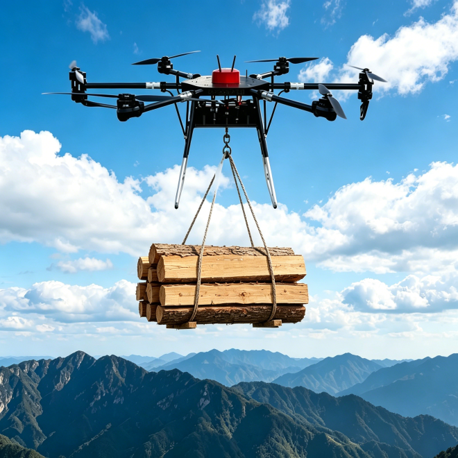 Multi-role heavy-lift UAV