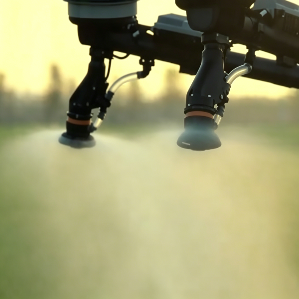 Centrifugal spray nozzle