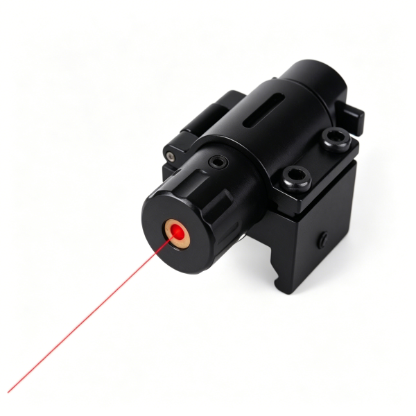 Laser-assisted targeting sight for delivery